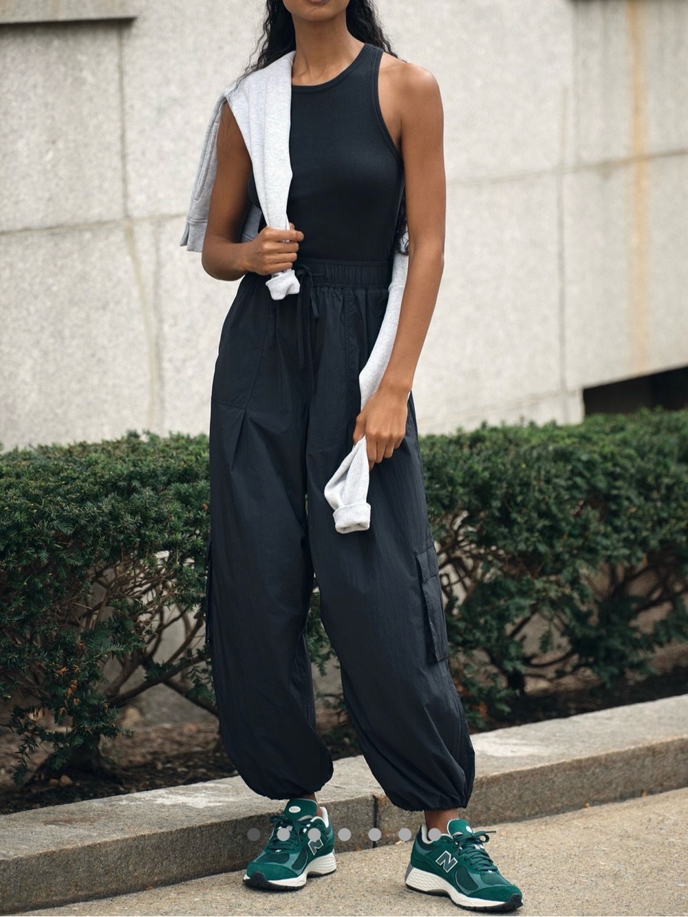 Anthropologie Daily Practice Messa Sleeveless Athleisure Jumpsuit XL